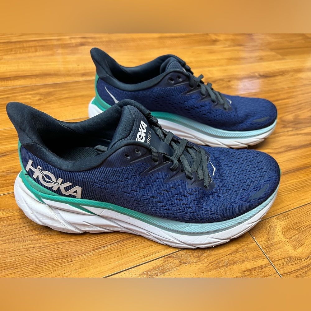 Hoka One One Clifton 8 Women's Running Shoes 1119394-OSBB size 7B